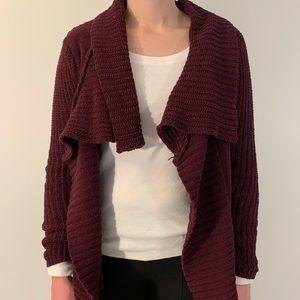 Super soft open sweater